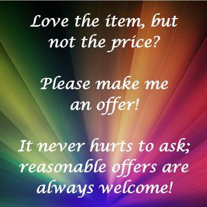 ❗ Make Me An Offer ❗